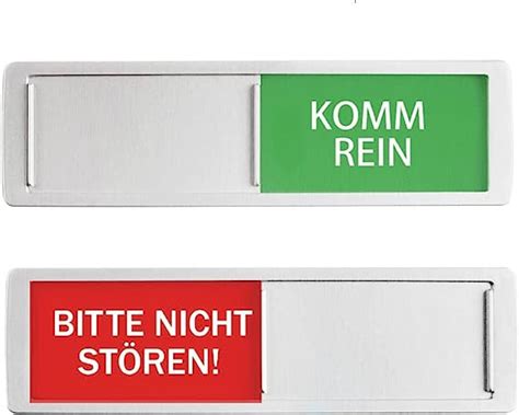 BITTE NICHT STÖREN KOMM REIN Türschild REFORUNG Türschilder