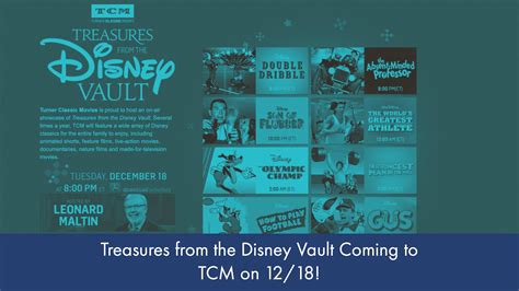 Turner Classic Movies To Host Disney Classics With Treasures From The