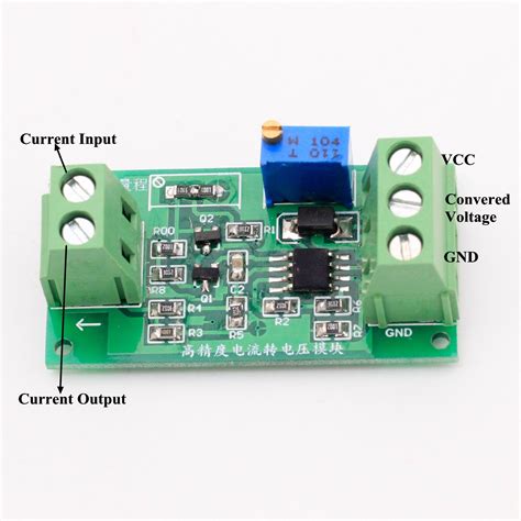 Icstation 4 20ma To 0 5v Current To Voltage Converter Isolated I V Conversion Module Buy