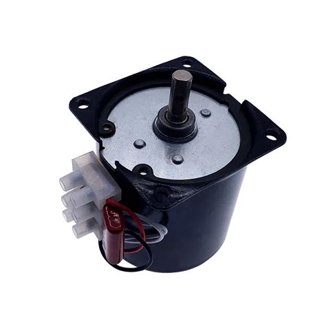 Custom 68KTYZ Mini Permanent Magnetic Synchronism Motor 220V AC 28W Mi