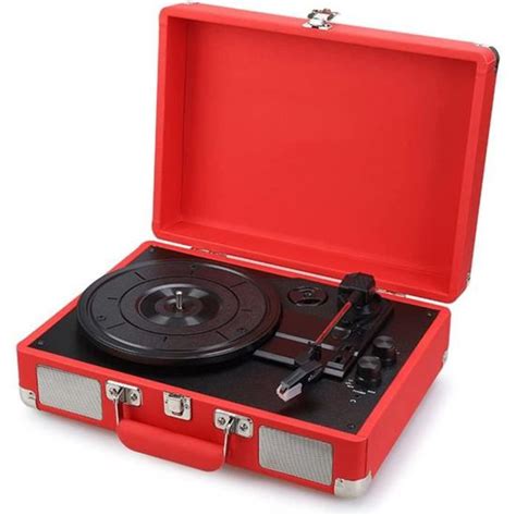 Tourne Disque Vinyle Blutooth Valise Tourne Disque R Tro Tourne Disque