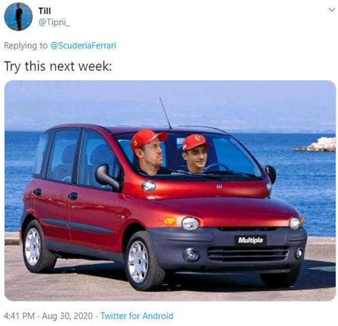 Gp B Lgica F Los Memes De Las Redes Se Ceban Con Ferrari Foto