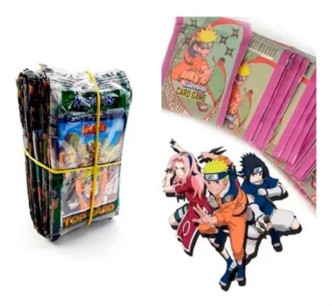 400 Cards Naruto 100 Pacotes Fechados Para Meninos Bafo MercadoLivre