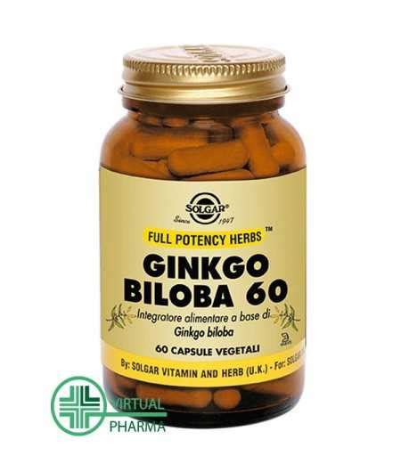 Solgar Ginkgo Biloba 60 Capsule Vegetali