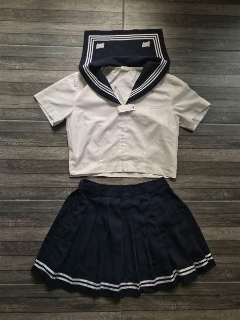 ORIGINAL JAPANESE SCHOOL UNIFORM, Women's Fashion, Dresses & Sets ...