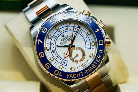 Rolex Yacht Master Ii Two Tone Rose Gold Mm Model