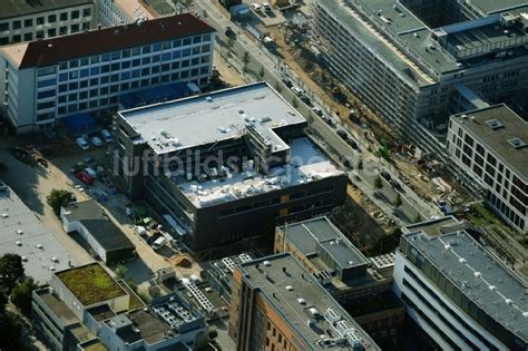 Leipzig Aus Der Vogelperspektive Baustelle Zum Neubau Eines