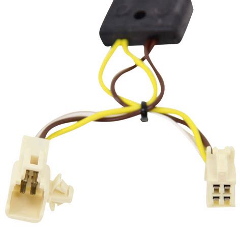 T One Vehicle Wiring Harness With 4 Pole Flat Trailer Connector