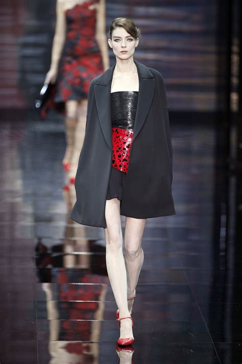 Giorgio Armani Prive Couture Fashion Show Collection Fall Winter