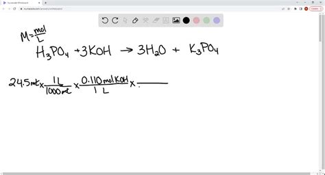 SOLVED The Titration Of 18 0 ML Of An Unknown Concentration Of