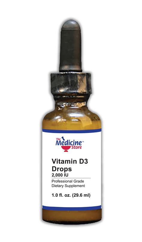 Vitamin D3 Drops - The Medicine Store in Basehor