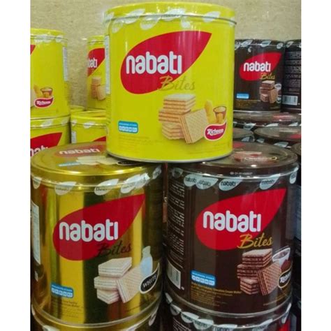 Jual Nabati Bites Wafer Kue Kaleng 300gr VARIAN KEJU ORIGINAL Shopee