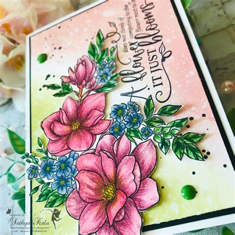 Paperie Expressions Magnolias A Floral Card