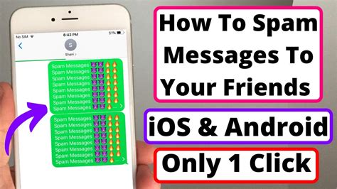 How To Spam Text Messages On Iphone Or Android Send Spam Message Youtube