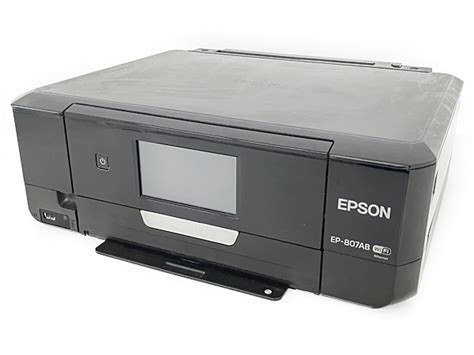 Yahooオークション 【動作保証】epson Ep807ab インクジェットプリ