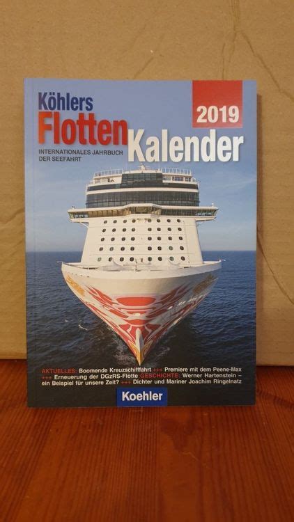 Köhlers FlottenKalender 2019 Kaufen auf Ricardo