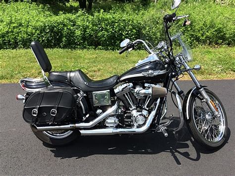 Harley Davidson Fxdwg I Dyna Wide Glide Vivid Black Chadds