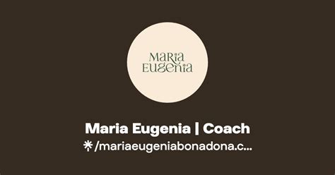 Maria Eugenia Coach Instagram Facebook Tiktok Linktree