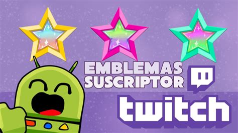 COMO HACER EMBLEMAS DE SUSCRIPTOR TWITCH TUTORIAL ESPAÑOL EMBLEMAS DE