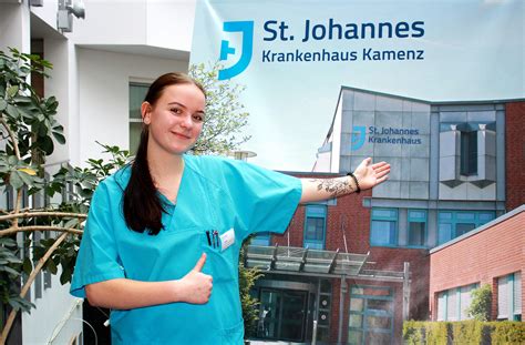 Gemeinsam Stark Wie Auszubildende Im St Johannes Krankenhaus Kamenz