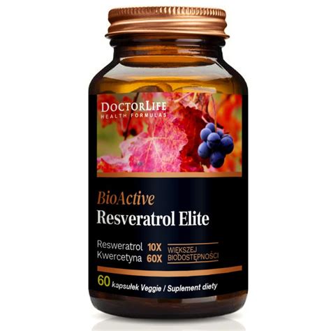 Doctor Life Resveratrol Elite 60 kapsułek