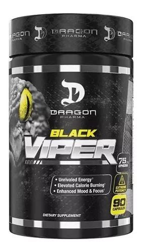 Termogênico Black Viper 90caps Dragon MercadoLivre