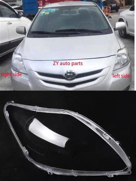 Left Right Front Headlight Lens Cover Headlamp Lens Cover Cap For