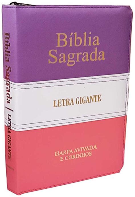 Bíblia Sagrada Possui LETRAS GIGANTES Harpa Cristã Tam