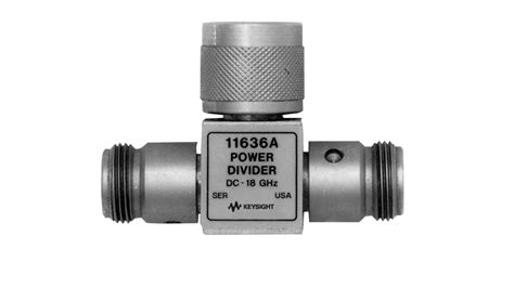 11636a Power Divider Dc To 18 Ghz Keysight