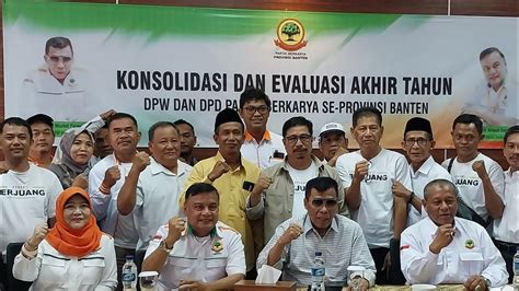 Konsolidasi Evaluasi Akhir Tahun Dpw Dpd Partai Berkarya Se Prov