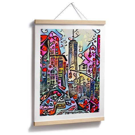 Poster Zamart New York Empire State Building Style Rizzi Wall Art Fr