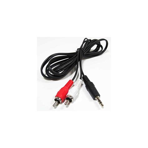 Buy 6ft 3 5mm Stereo Male To Two RCA Male Splitter Cable Online At