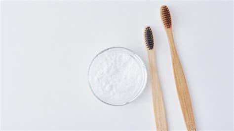 Brushing Teeth With Baking Soda