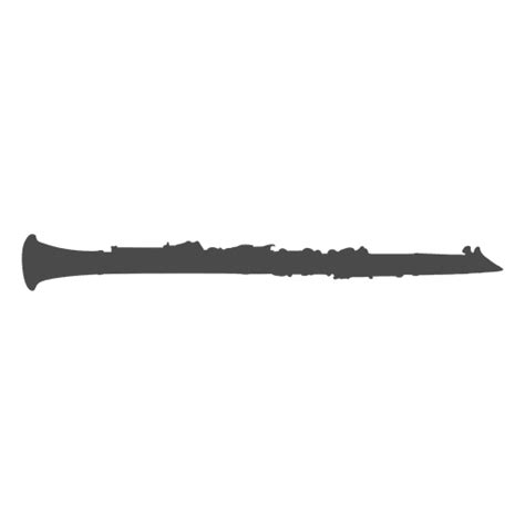 silueta clarinete - Descargar PNG/SVG transparente