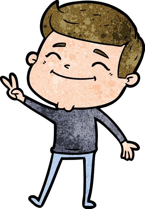 Happy Cartoon Man Drawing 46690996 Png