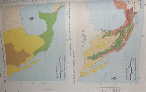 Qué es semejanzas identificas entre ambos mapas Cuáles son las