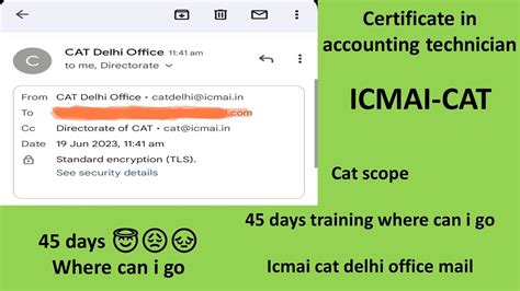 Certificate In Accounting Technician Icmai Cat Where Can I Go To For