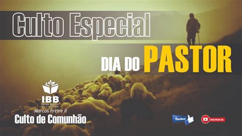 Culto Especial Em Homenagem Ao Dia Do Pastor 14 06 2020 YouTube