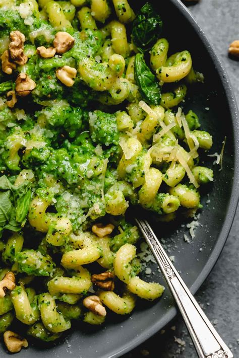 Broccoli Pesto Pasta Broccoli Walnut Pesto Recipe