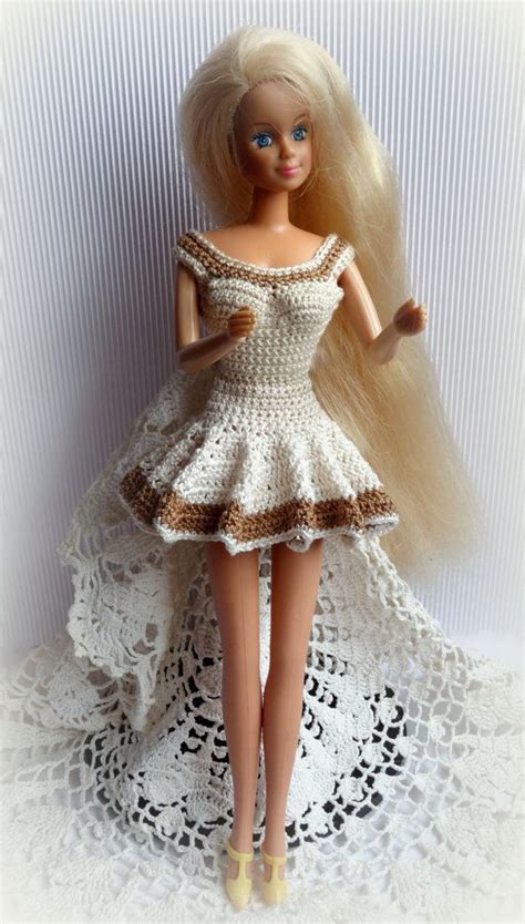 Barbie Dress Pattern Barbie Gowns Crochet Barbie Clothes Barbie Dress Pattern Barbie Patterns