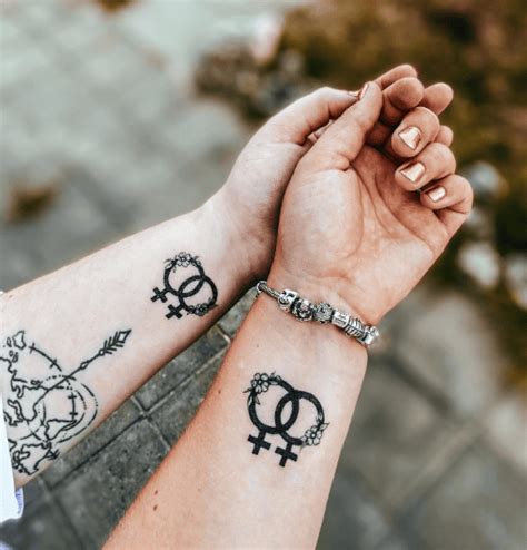 30 Lesbian Tattoo Ideas To Wear Your Pride On Your Skin