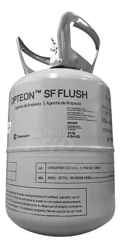 Flu Do G S Refrigerante Chemours Opteon Sf Flush Kg Frete Gr Tis