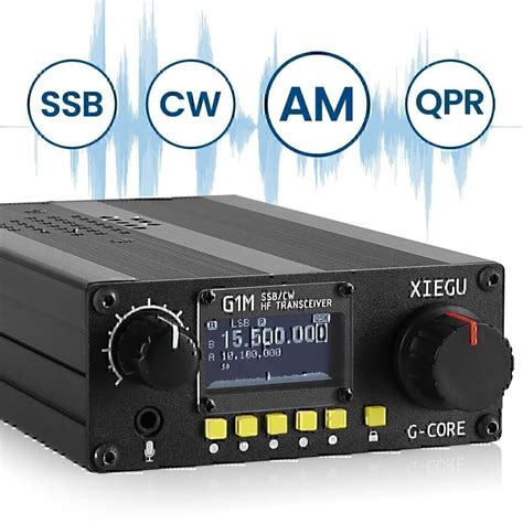 G M Hf Band Sdr Transceiver Portable Qrp W Mhz Ssb Cw Am