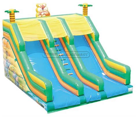 Cheer Amusement Giraffe Indoor Playground Equipment Inflatable Slide