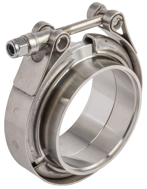 Jegs Stainless Steel Standard V Band Clamp Flanges