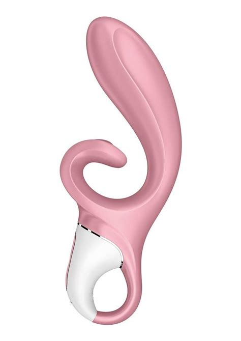 Satisfyer Hug Me Rechargeable Silicone Vibrator With Clitoral