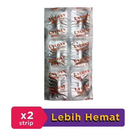 Lycoxy Strip Kaplet Strip Hemat Borongan Kegunaan Efek