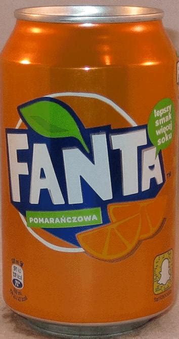 Fanta Orange Soda 330ml Poland