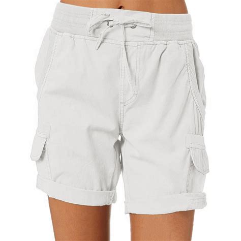 WANYNG Cargo Cargo Shorts Loose Hiking Bermuda Shorts With Pockets