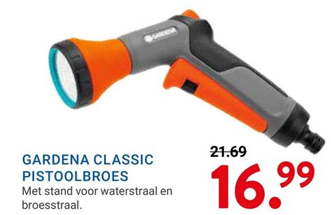 Gardena Classic Pistool Broes Aanbieding Bij Kluswijs